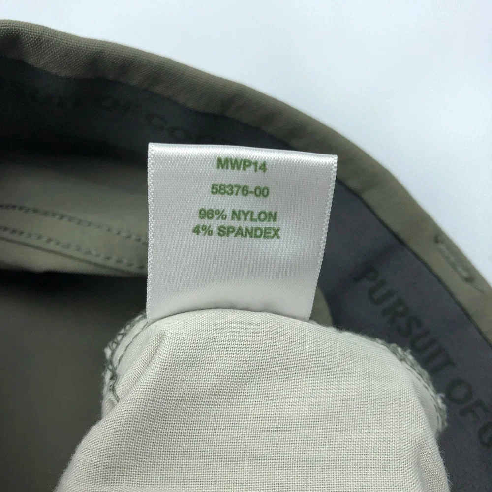 Marsh Wear Long Haul Pants Mens 36x32 Green Performance Nylon Spandex MWP14